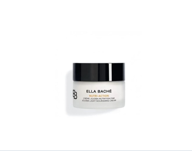 Ella Baché Jojobový lehký vyživující krém 50 ml + Konjaková houbička Black Charcoal ZDARMA